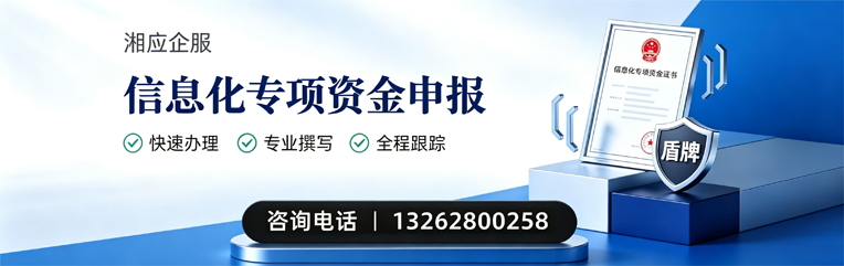 郑州信息化专项资金申报服务