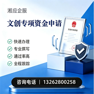 郑州文创专项资金申报服务